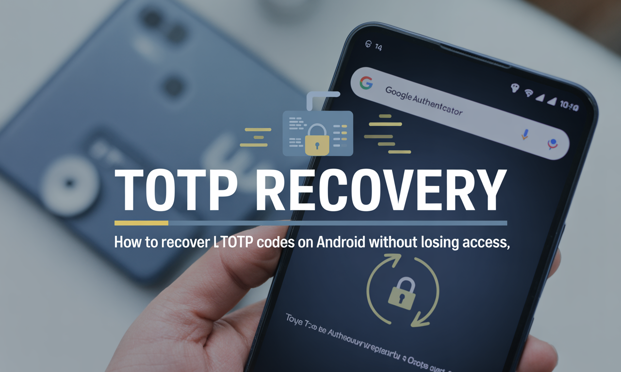 Featured image for: How to Recover Lost TOTP Codes on Android Without Losing Access
