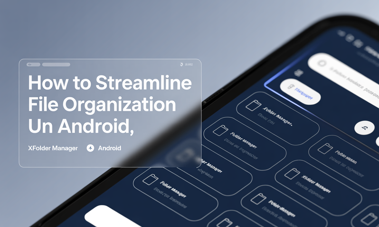 Featured image for: How to Streamline File Organization Using XFolder Manager on Android