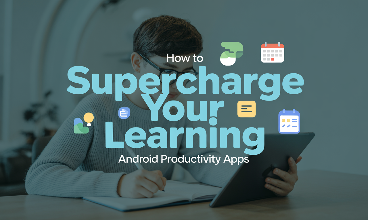 Featured image for: How to Supercharge Your Learning Process with Android Productivity Apps