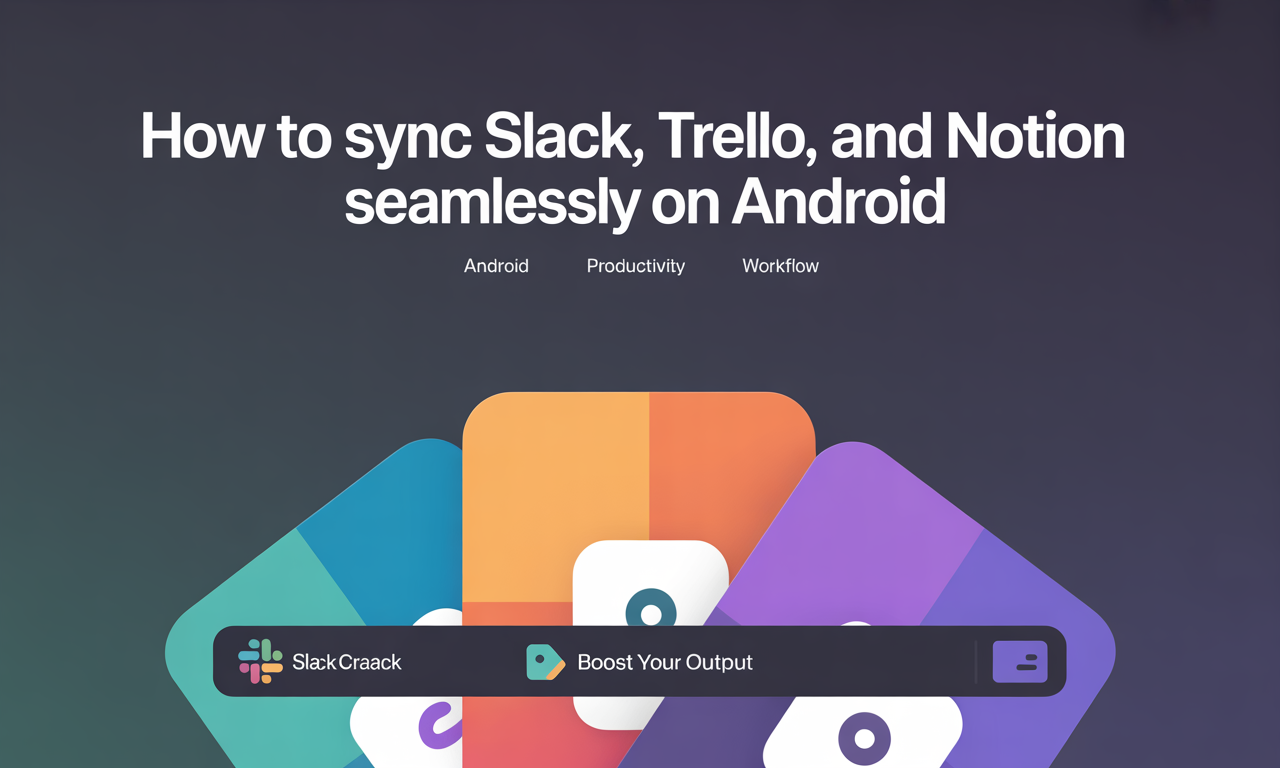 Featured image for: How to Sync Slack, Trello, and Notion Seamlessly on Android for Maximum Output