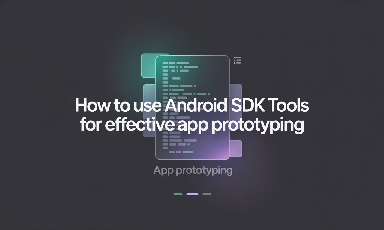 Featured image for: How to Use Android SDK Tools for Effective App Prototyping