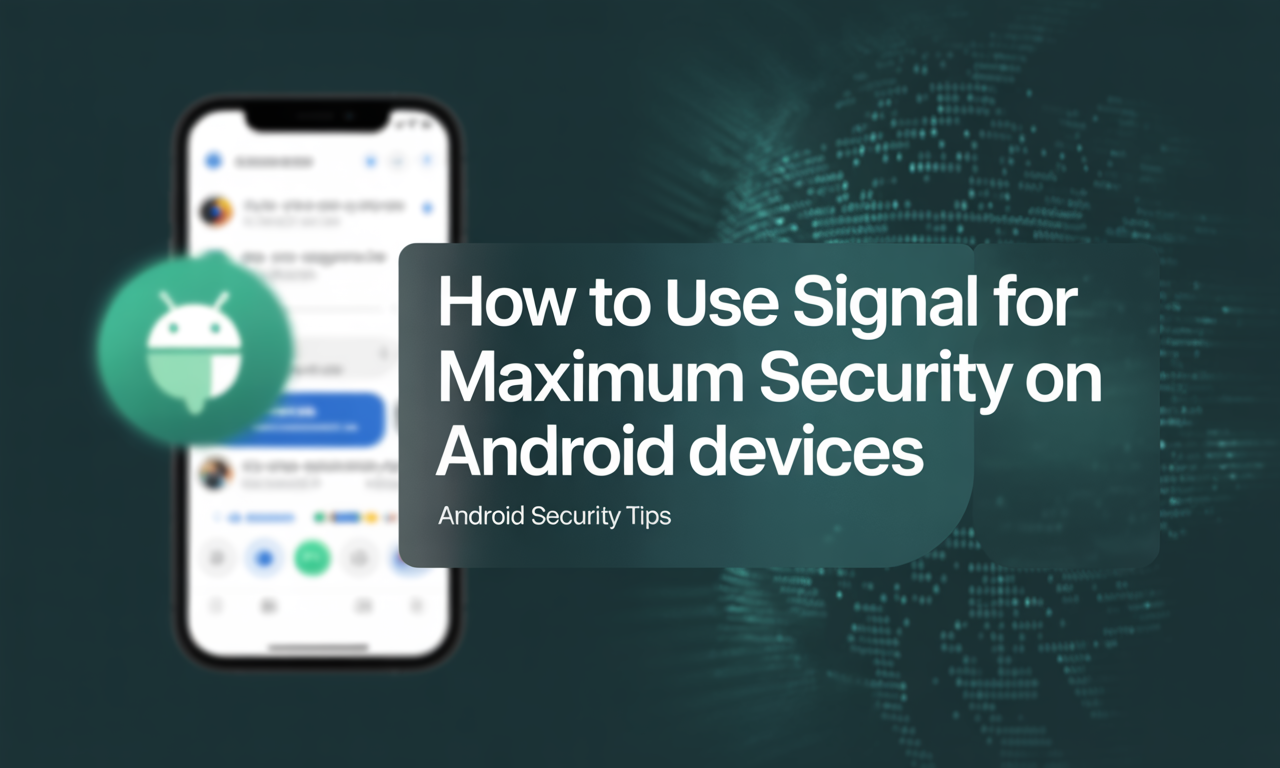 Featured image for: How to Use Signal for Maximum Security on Android Devices