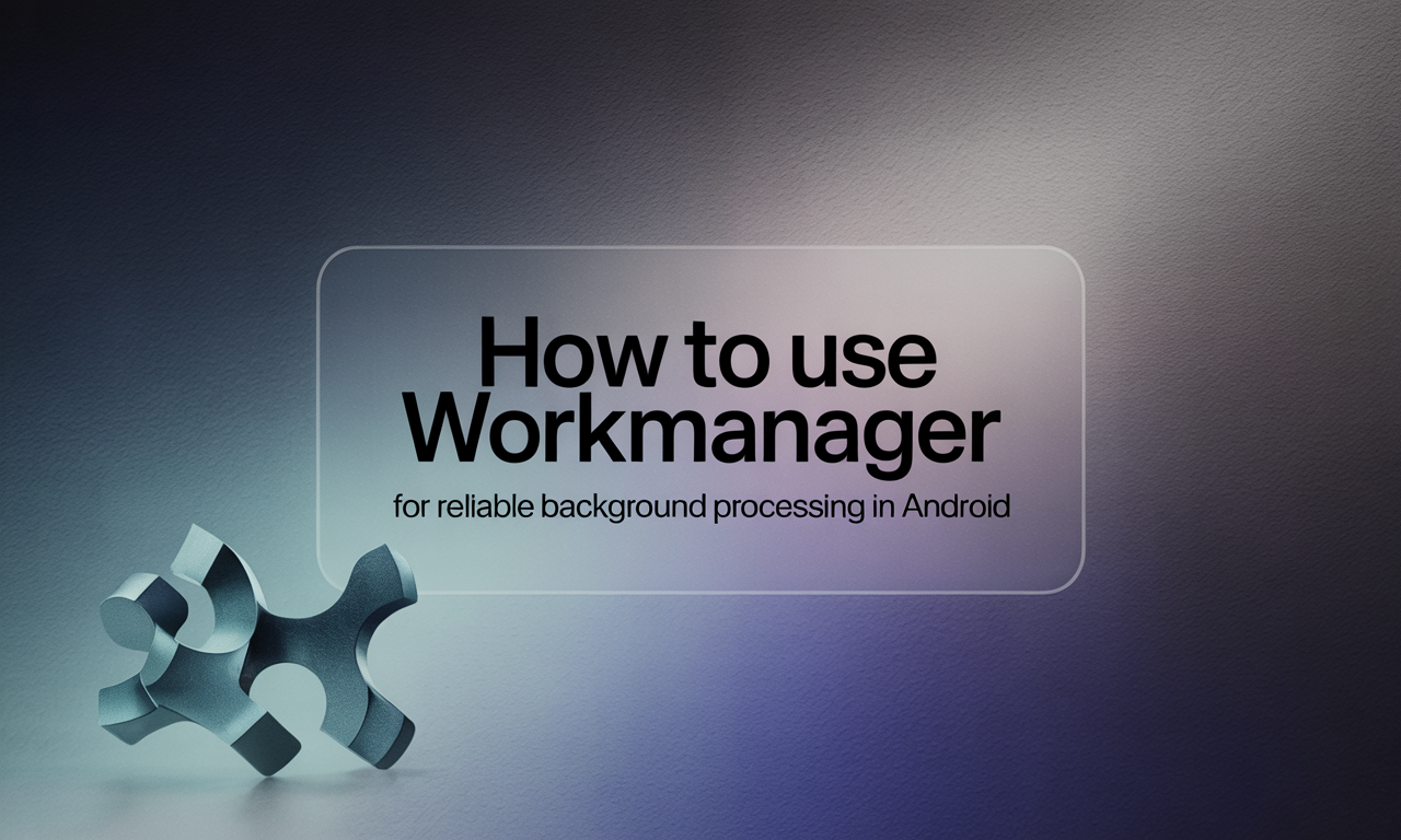 Featured image for: How to Use WorkManager for Reliable Background Processing in Android