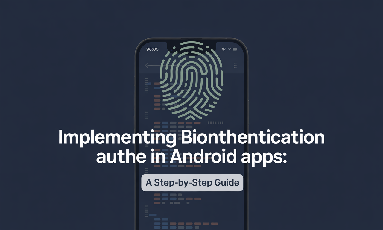 Featured image for: Implementing Biometric Authentication in Android Apps: A Step-by-Step Guide
