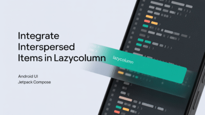 Featured image for: Integrate Interspersed Items in LazyColumn for Dynamic Android UIs