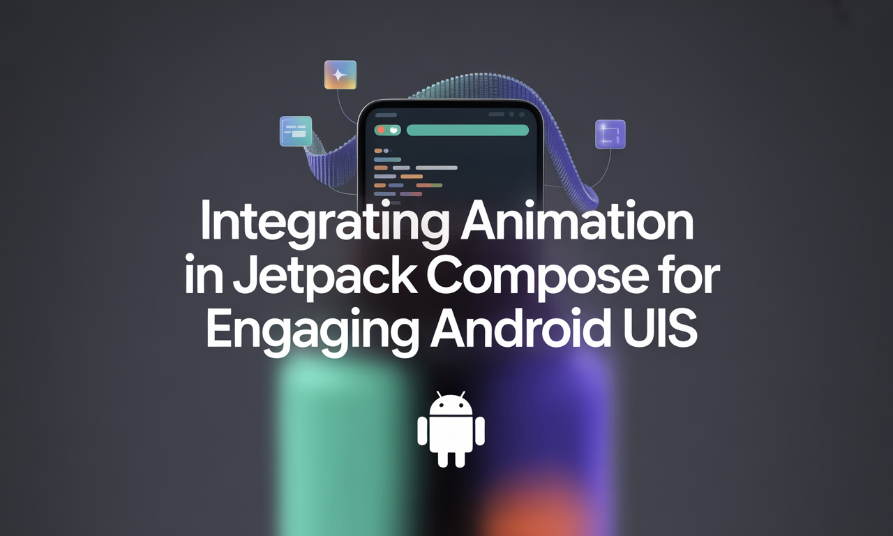 Featured image for: Integrating Animation in Jetpack Compose for Engaging Android UIs
