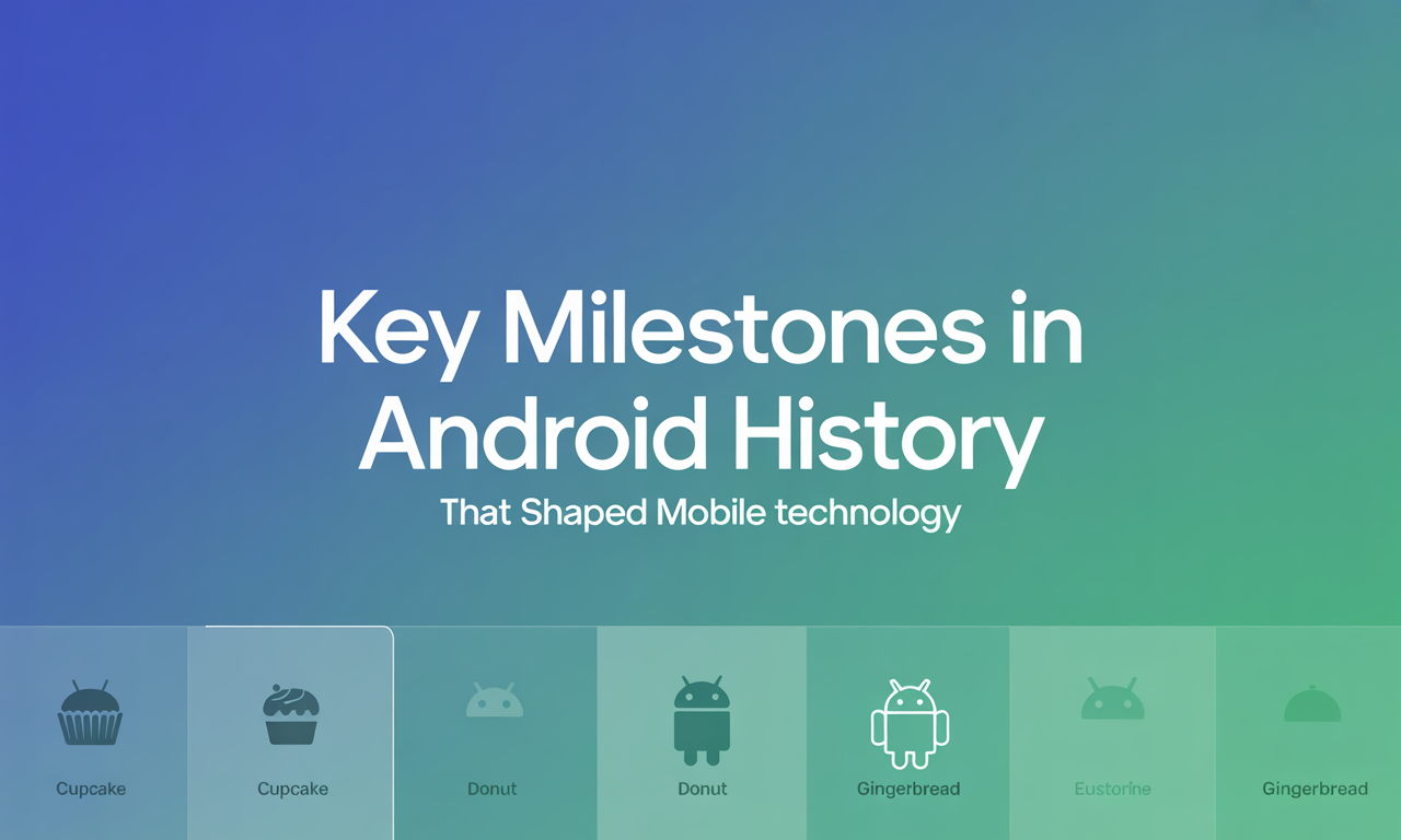 Featured image for: Key Milestones in Android History That Shaped Mobile Technology