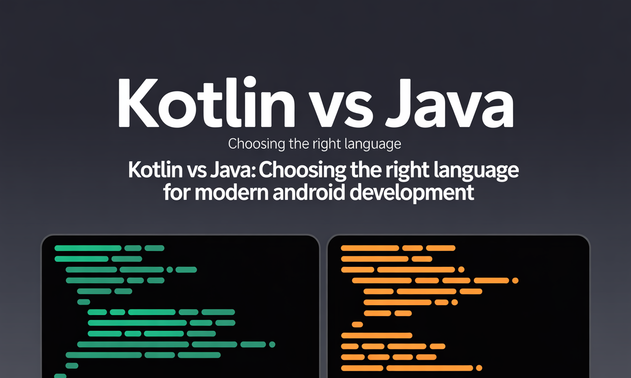 Featured image for: Kotlin vs Java: Choosing the Right Language for Modern Android Development