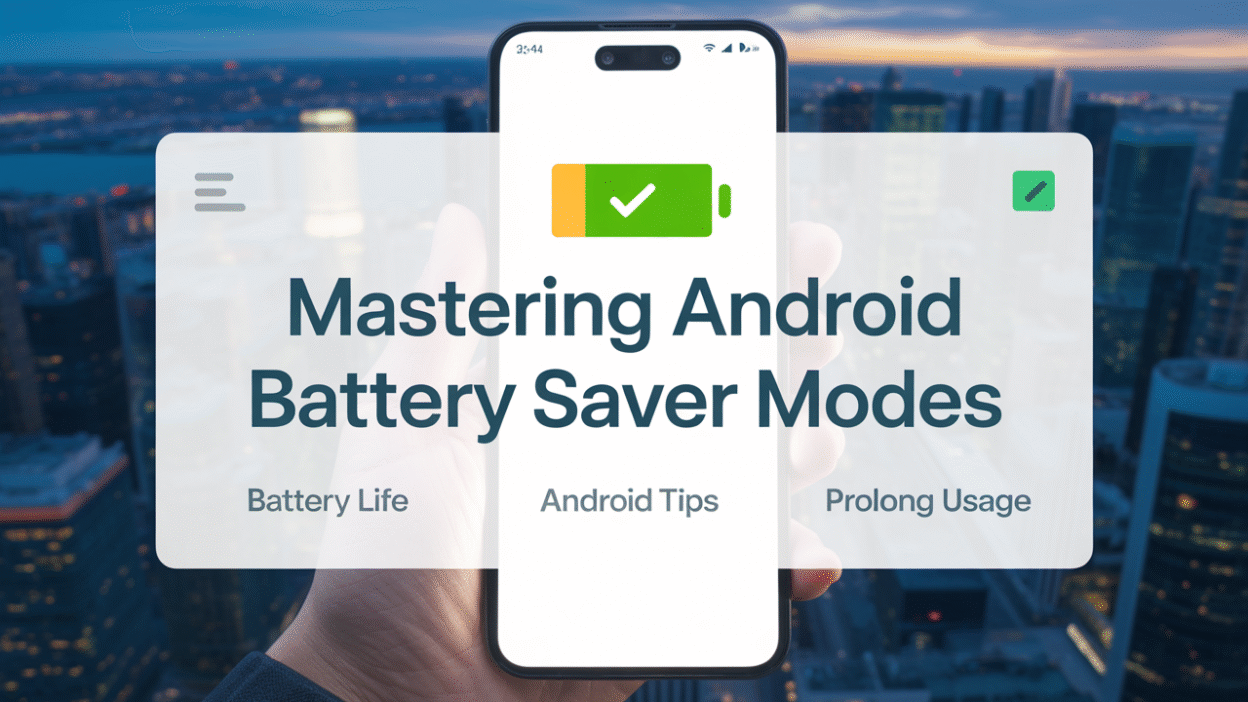 Featured image for: Mastering Android Battery Saver Modes: Tips for Prolonging Usage