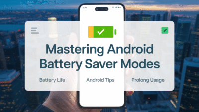 Featured image for: Mastering Android Battery Saver Modes: Tips for Prolonging Usage