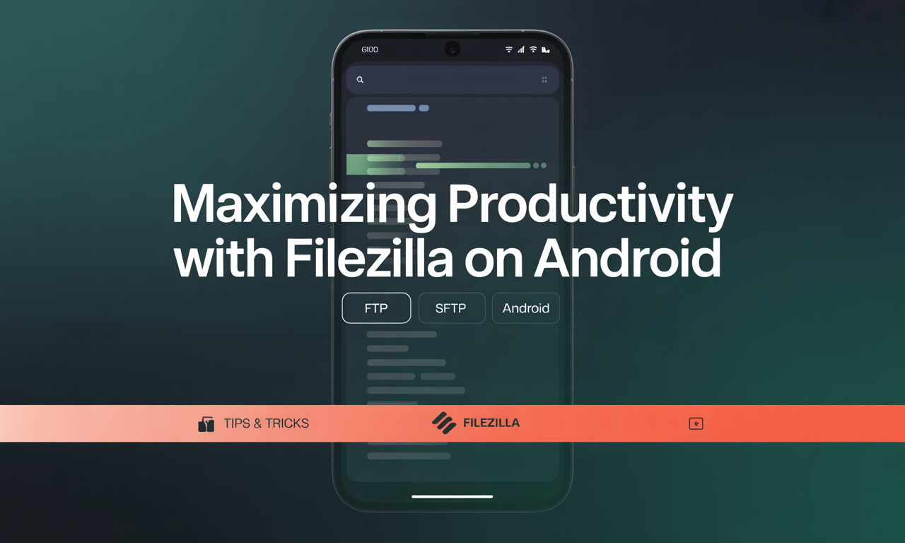 Featured image for: Maximizing Productivity with FileZilla on Android: Tips and Tricks