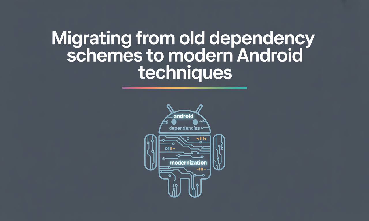 Featured image for: Migrating from Old Dependency Schemes to Modern Android Techniques