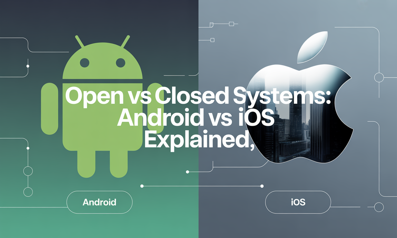 Featured image for: Open vs Closed Systems: Android vs iOS Explained