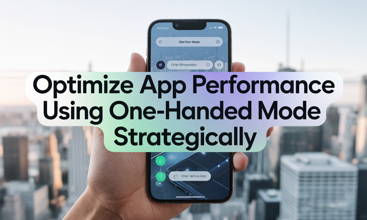 Featured image for: Optimize App Performance Using One-Handed Mode Strategically