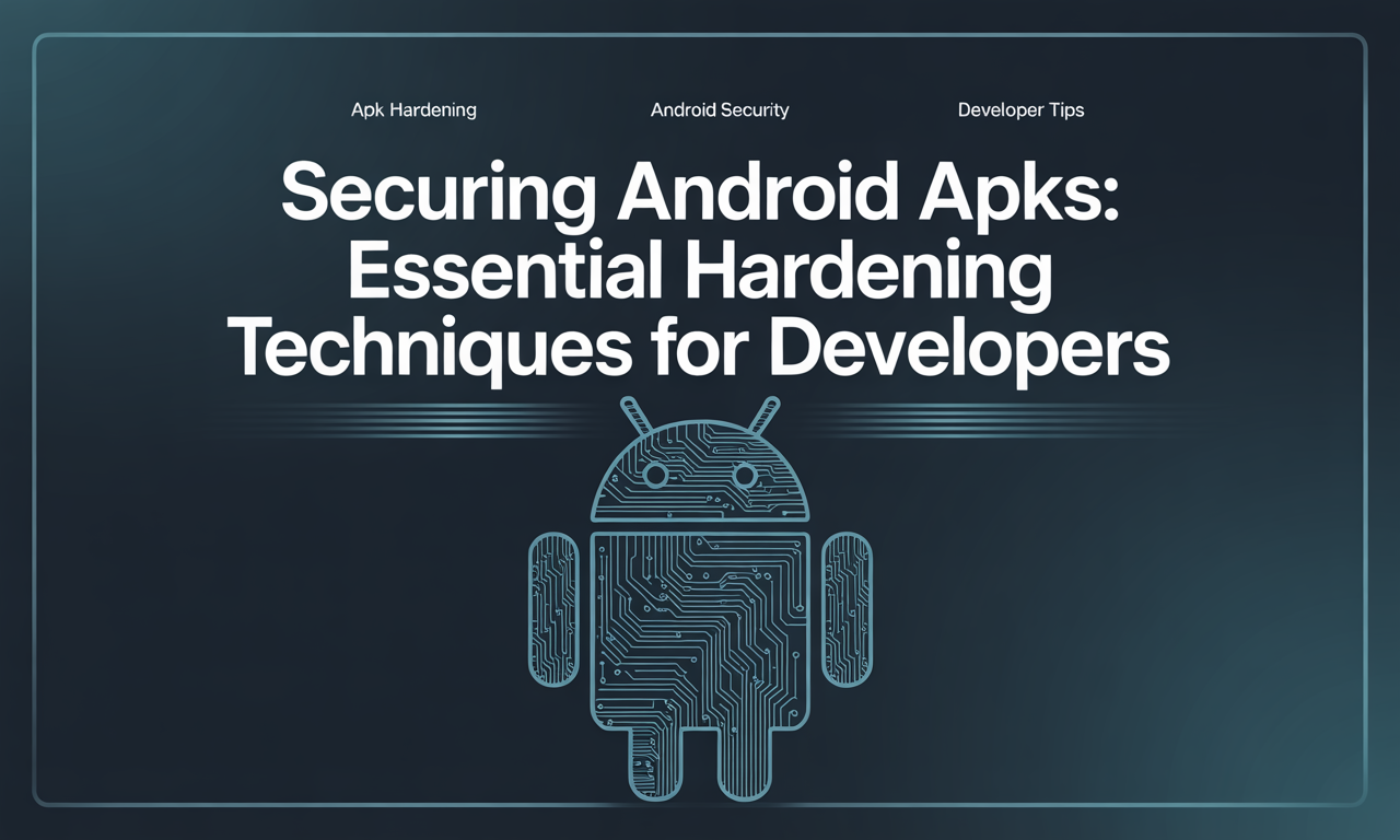 Featured image for: Securing Android APKs: Essential Hardening Techniques for Developers
