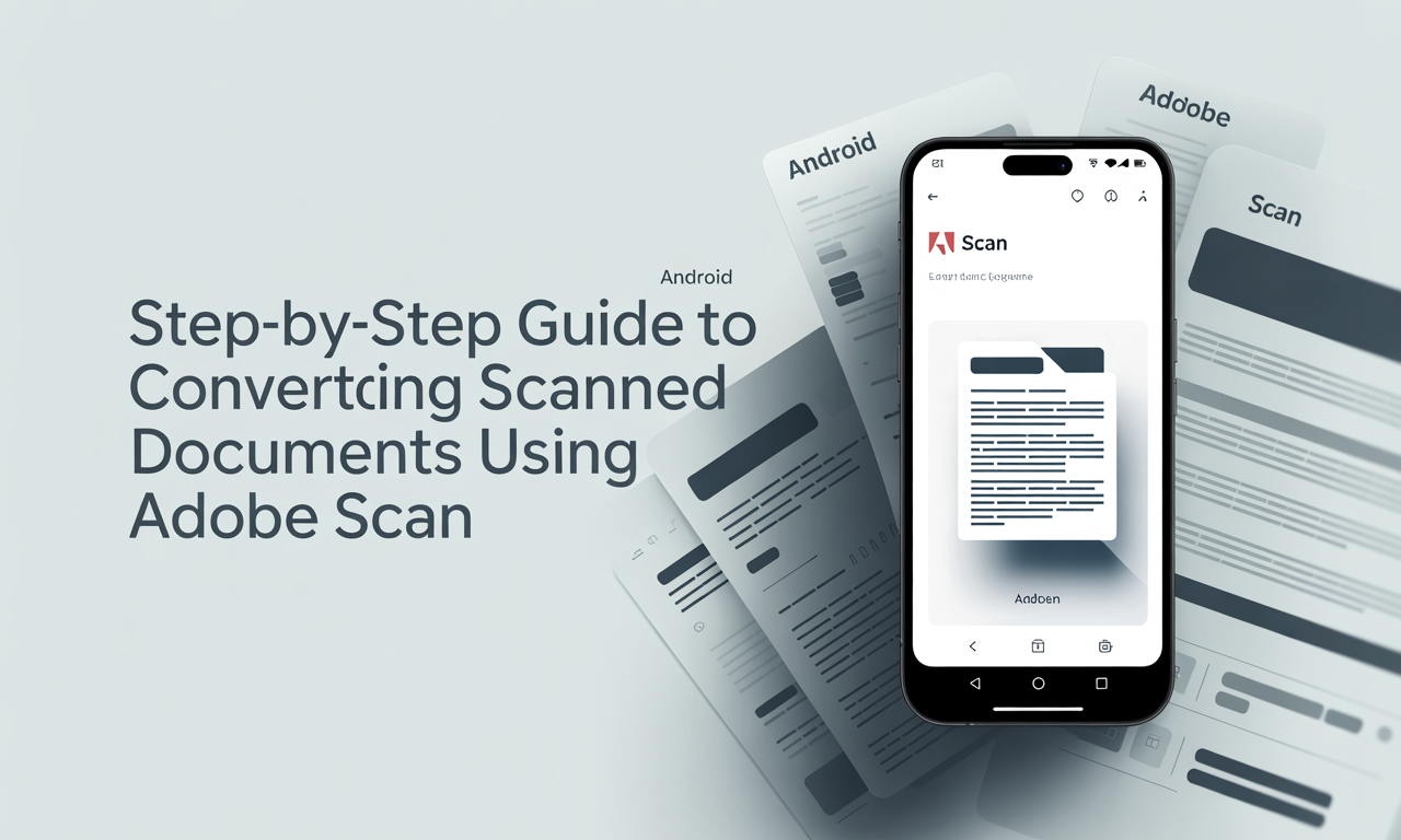 Featured image for: Step-by-Step Guide to Converting Scanned Documents Using Adobe Scan on Android