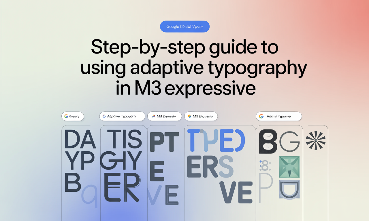 Featured image for: Step-by-Step Guide to Using Adaptive Typography in M3 Expressive