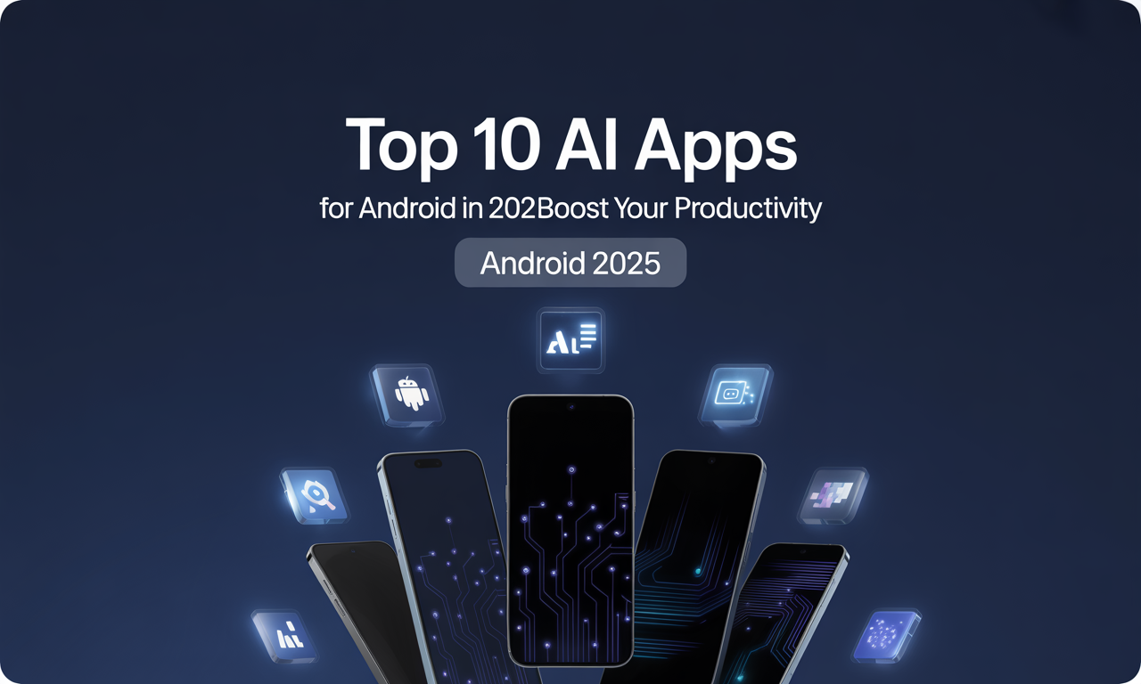 Featured image for: Top 10 AI Apps for Android in 2025: Boost Your Productivity