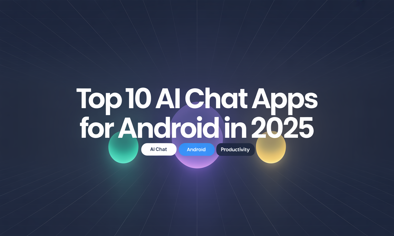 Featured image for: Top 10 AI Chat Apps for Android in 2025: Boost Your Productivity