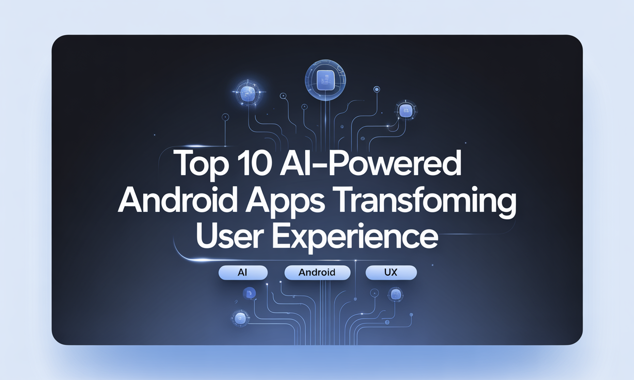 Featured image for: Top 10 AI-Powered Android Apps Transforming User Experience