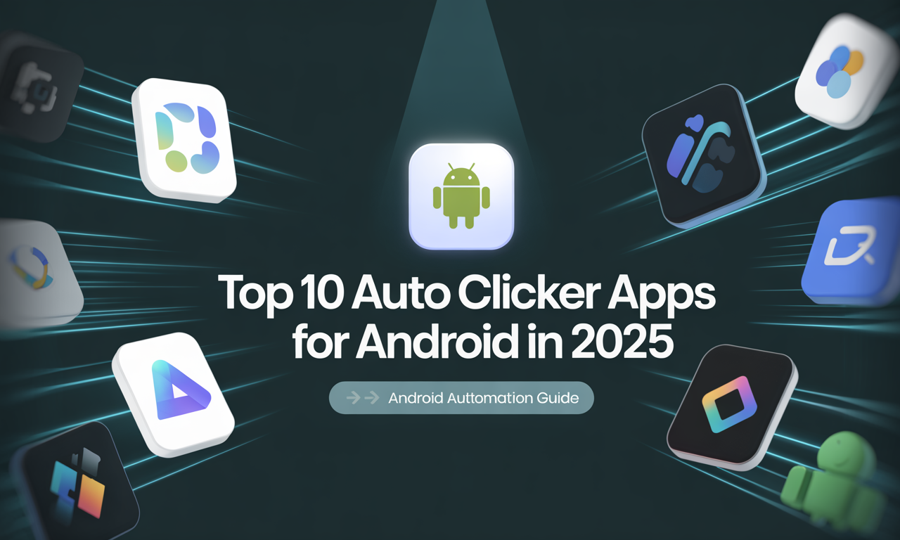 Featured image for: Top 10 Auto Clicker Apps for Android in 2025: Features and Comparison