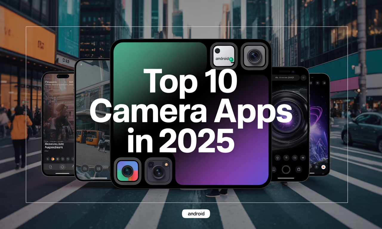 Featured image for: Top 10 Camera Apps for Android in 2025: Features and Comparison