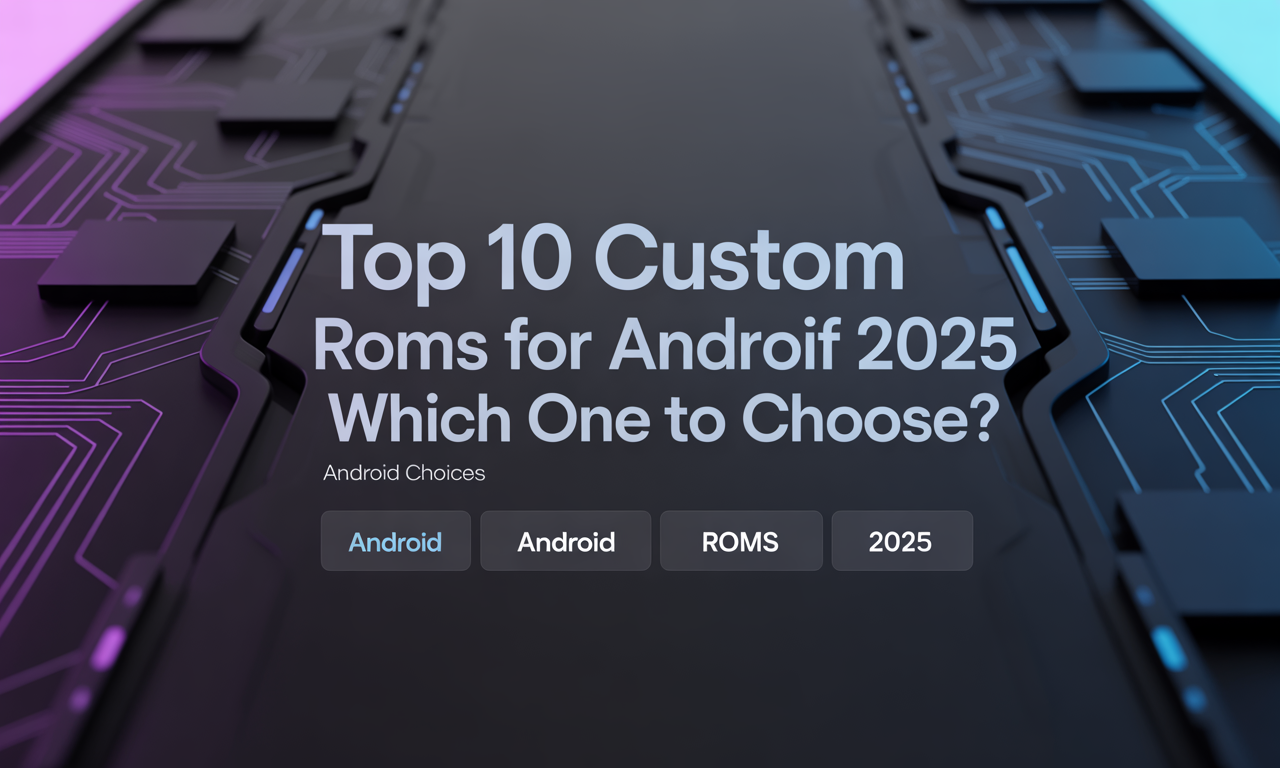 Featured image for: Top 10 Custom ROMs for Android in 2025: Which One to Choose?