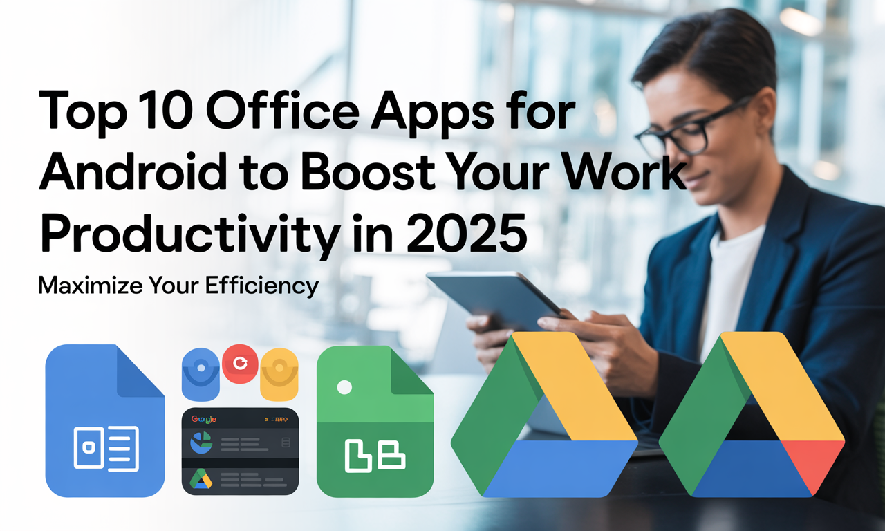 Featured image for: Top 10 Office Apps for Android to Boost Your Work Productivity in 2025