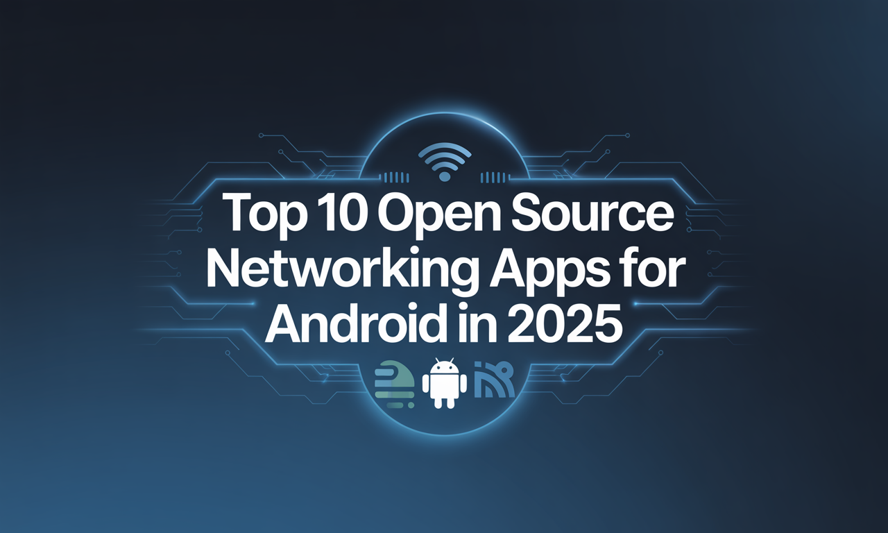 Featured image for: Top 10 Open Source Networking Apps for Android in 2025