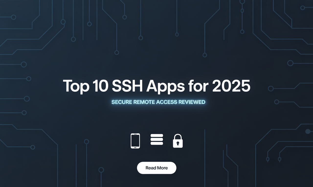 Featured image for: Top 10 SSH Apps for Android in 2025: Secure Remote Access Reviewed