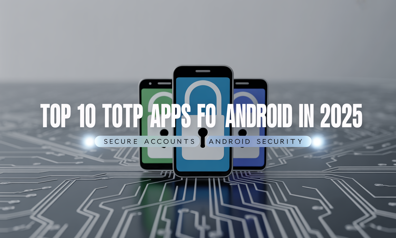 Featured image for: Top 10 TOTP Apps for Android in 2025: Secure Your Accounts Easily