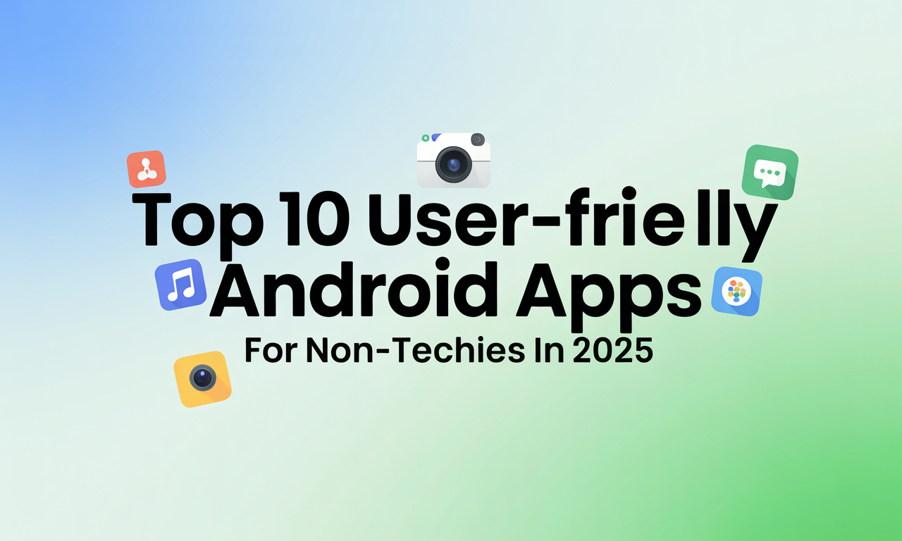 Featured image for: Top 10 User-Friendly Android Apps for Non-Techies in 2025
