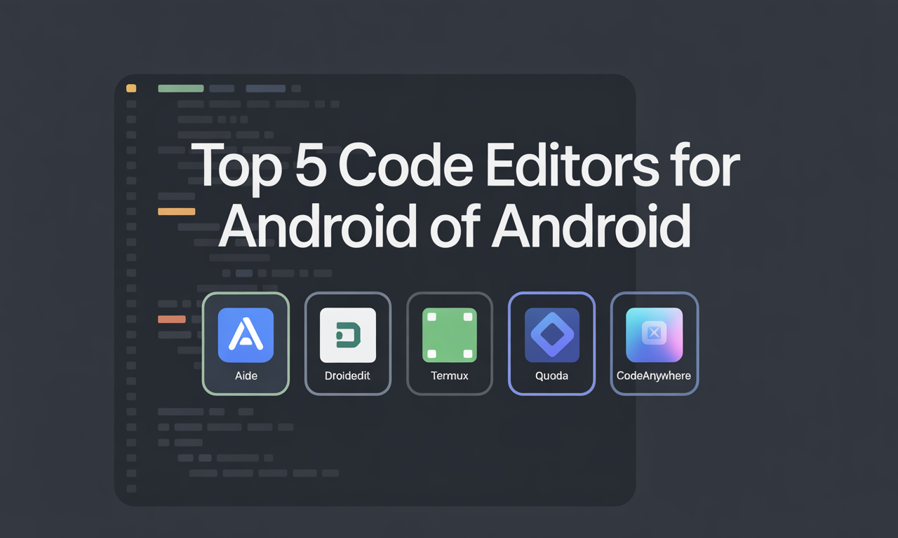Featured image for: Top 5 Code Editors for Android Outside of Android Studio