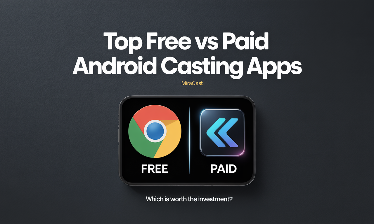 Featured image for: Top Free vs Paid Android Casting Apps: Which Is Worth the Investment?
