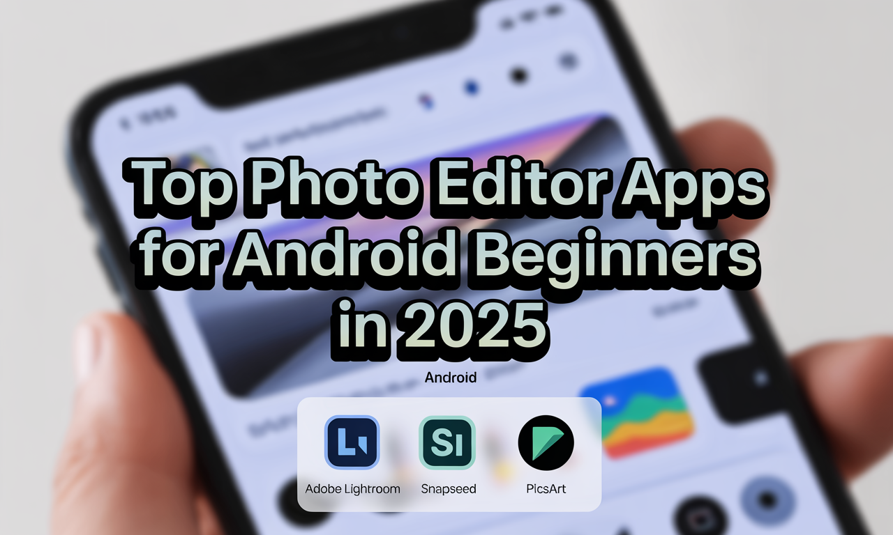 Featured image for: Top Photo Editor Apps for Android Beginners in 2025
