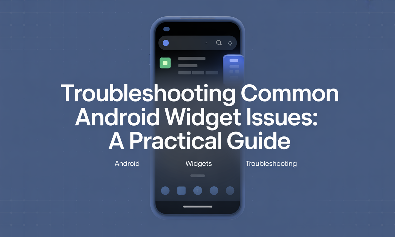 Featured image for: Troubleshooting Common Android Widget Issues: A Practical Guide