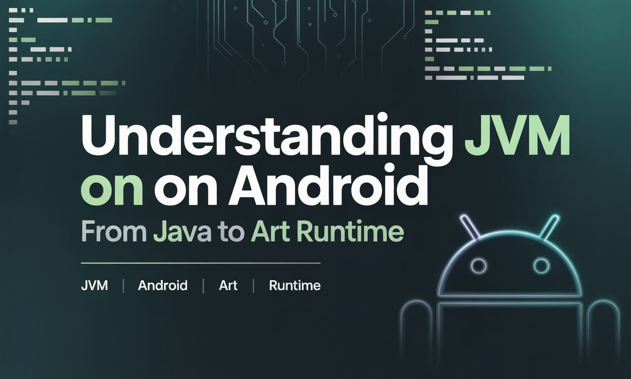 Featured image for: Understanding JVM on Android: From Java to ART Runtime