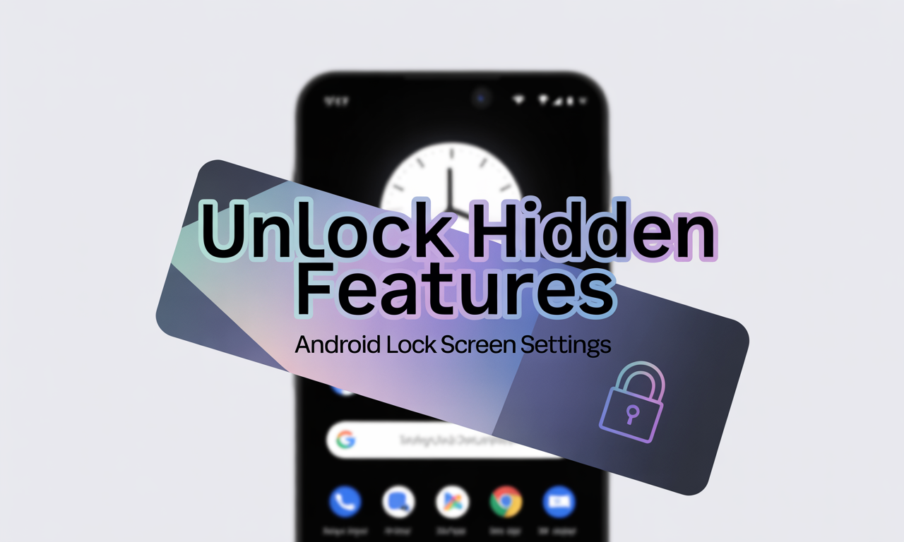 Featured image for: Unlock Hidden Features in Android Lock Screen Settings