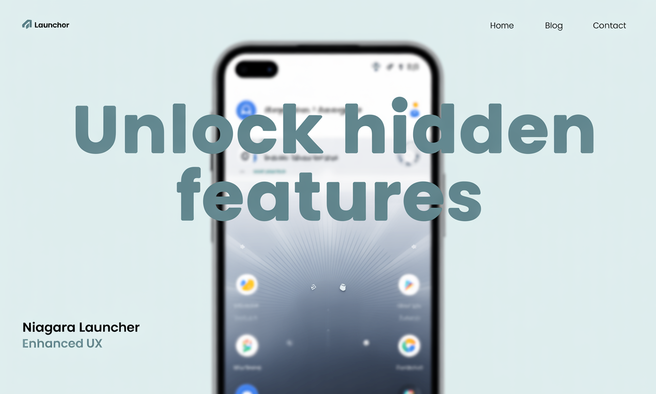 Featured image for: Unlock Hidden Features in Niagara Launcher for Enhanced UX