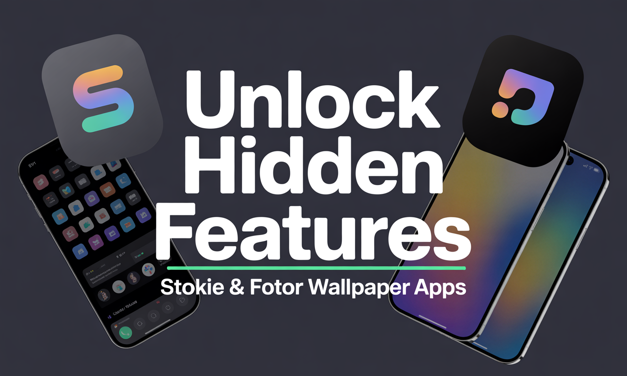Featured image for: Unlock Hidden Features in STOKiE and Fotor Wallpaper Apps