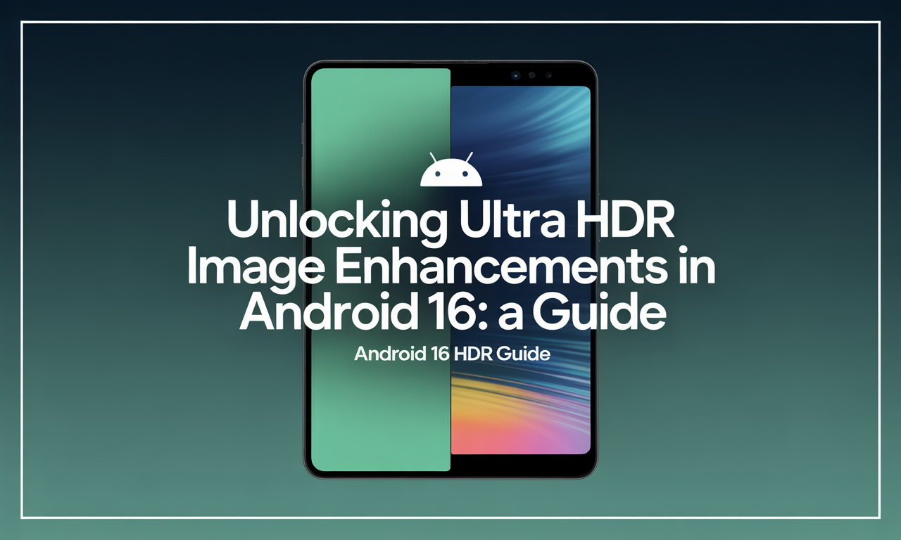 Featured image for: Unlocking Ultra HDR Image Enhancements in Android 16: A Guide