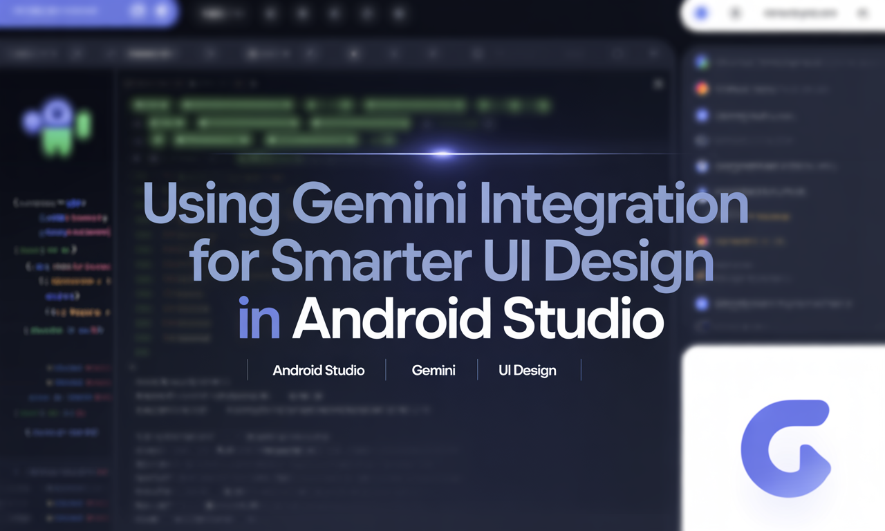 Featured image for: Using Gemini Integration for Smarter UI Design in Android Studio
