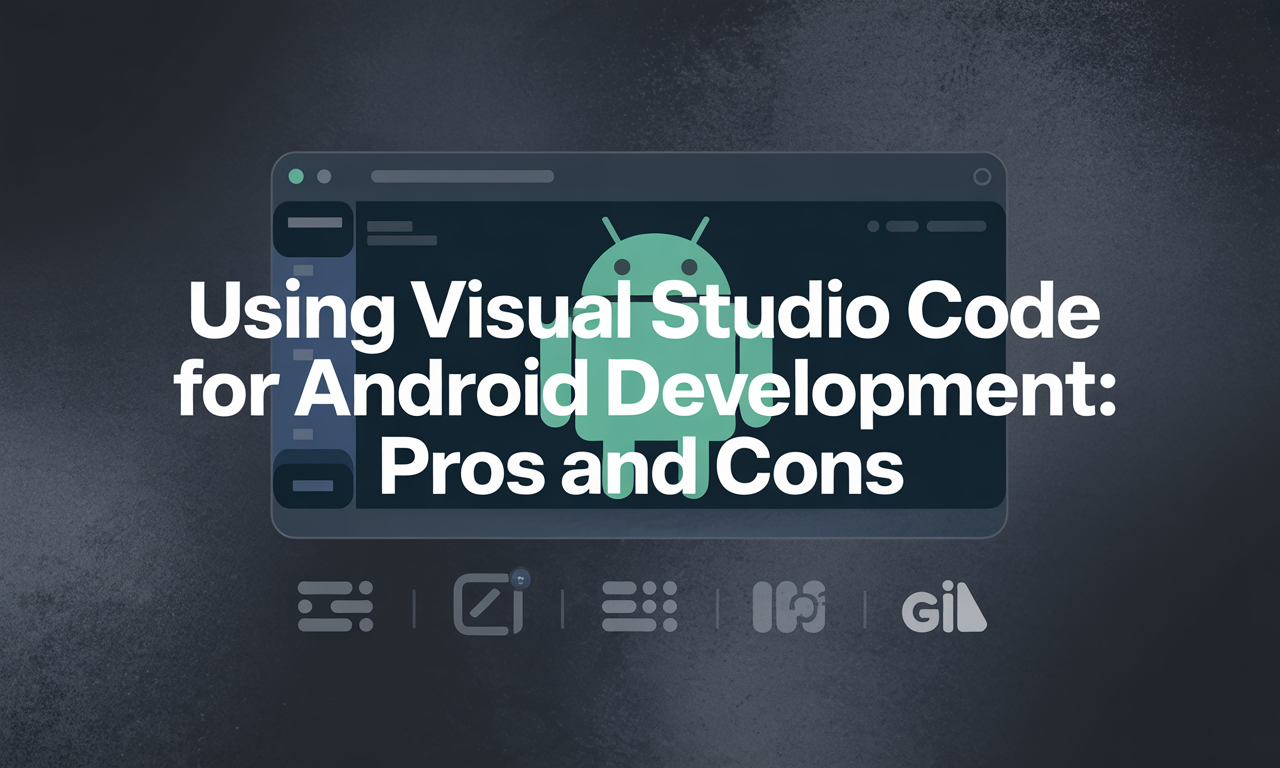 Featured image for: Using Visual Studio Code for Android Development: Pros and Cons