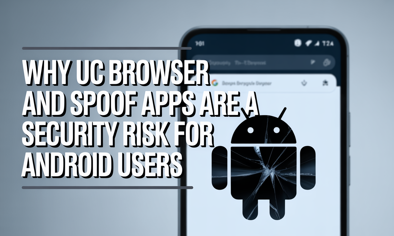 Featured image for: Why UC Browser and Spoof Apps Are a Security Risk for Android Users