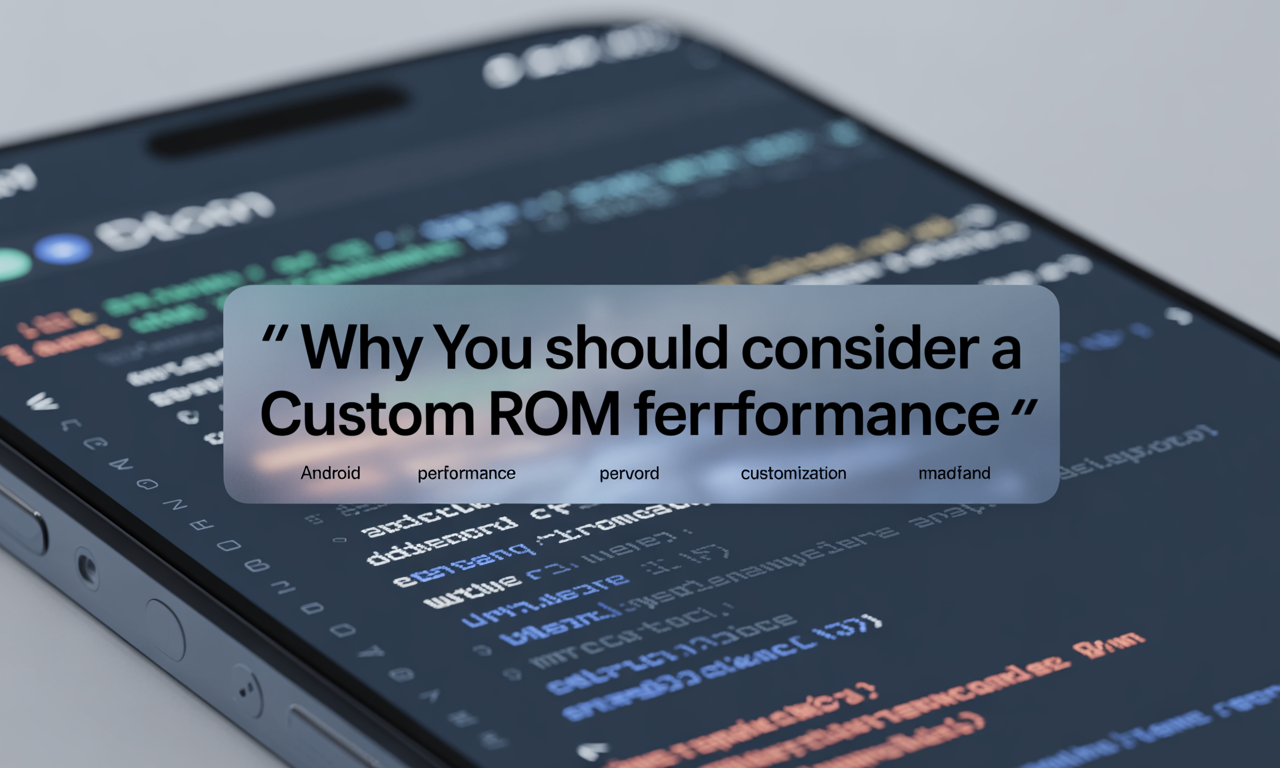 Featured image for: Why You Should Consider a Custom ROM for Better Android Performance