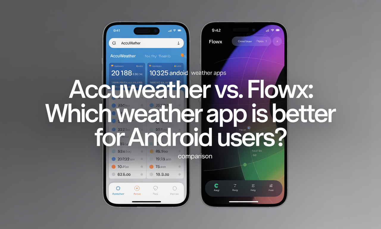 Featured image for: AccuWeather vs. Flowx: Which Weather App Is Better for Android Users?
