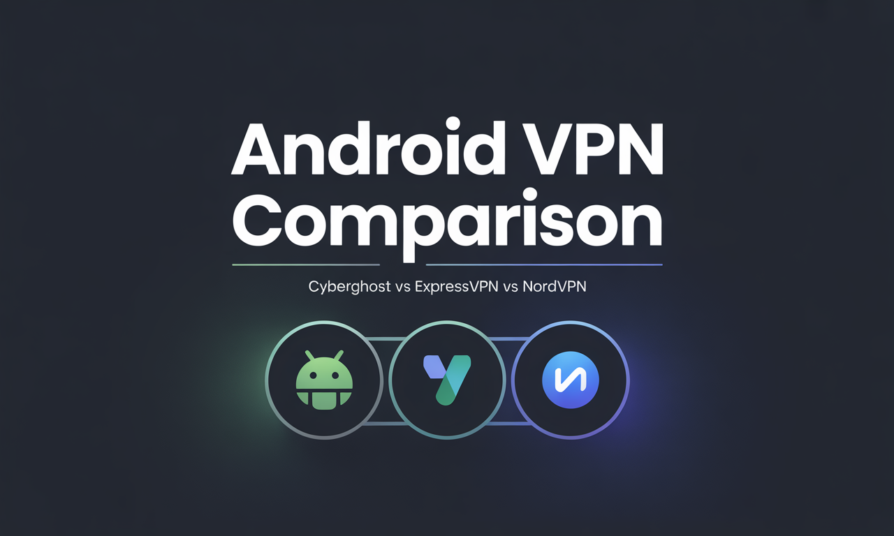 Featured image for: Android VPN Comparison: CyberGhost, ExpressVPN, and NordVPN Reviewed
