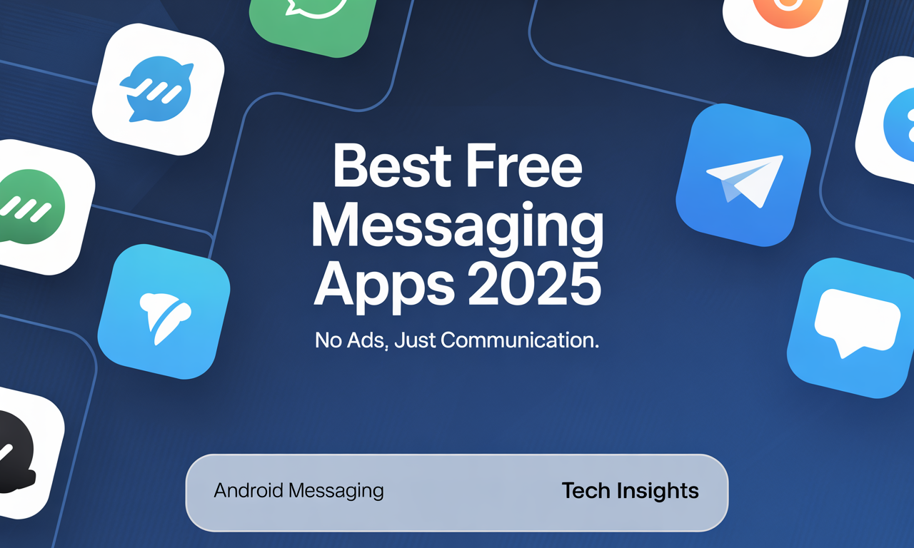 Featured image for: Best Free Messaging Apps for Android Without Ads in 2025