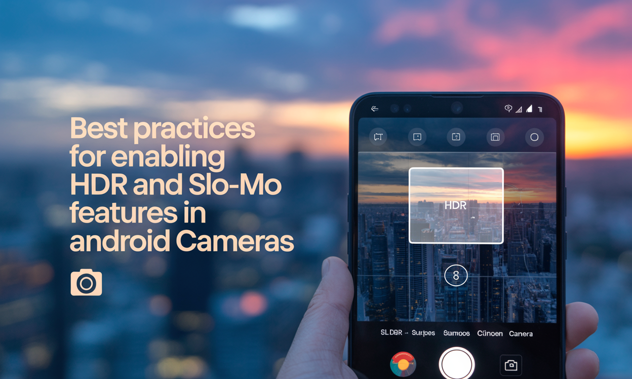 Featured image for: Best Practices for Enabling HDR and Slo-Mo Features in Android Cameras