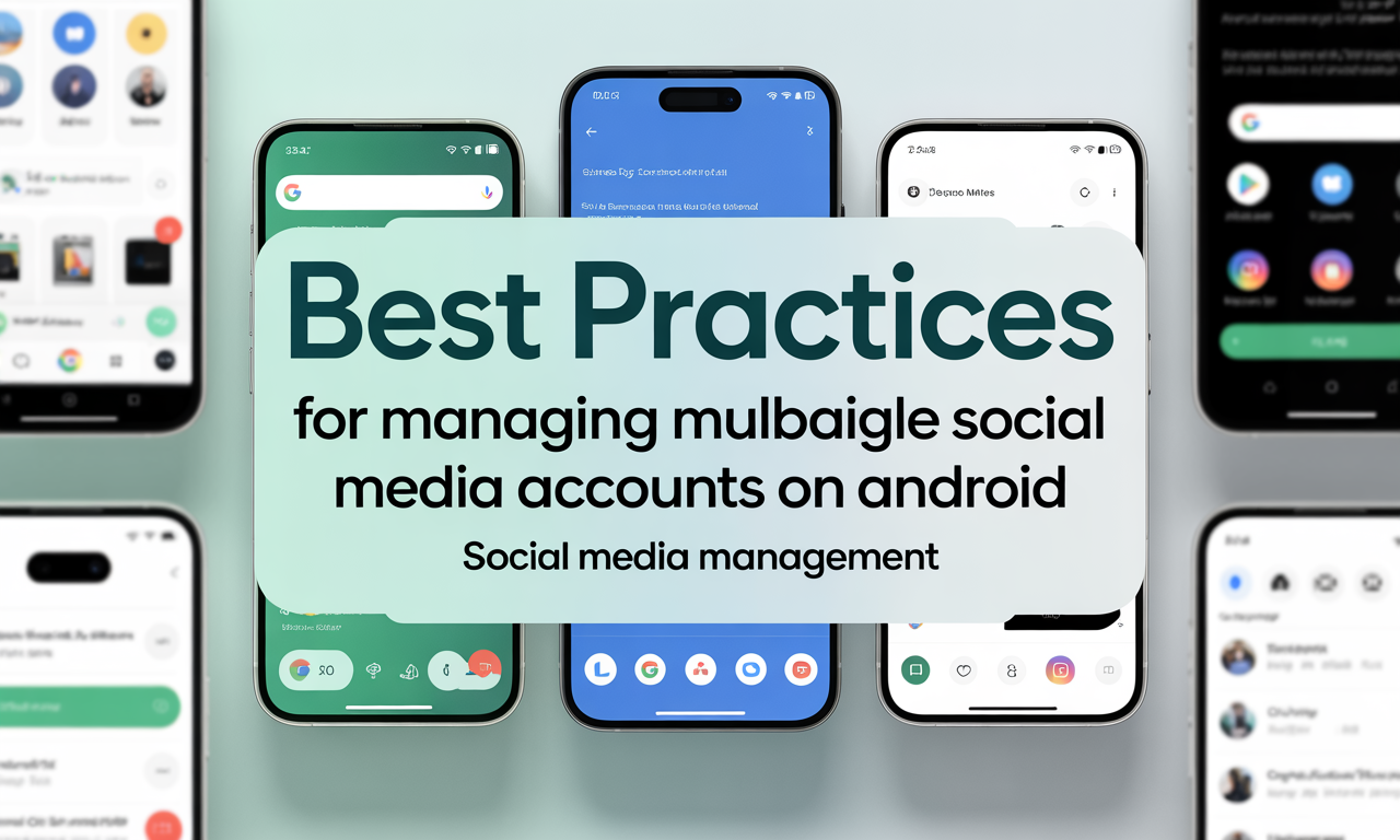Featured image for: Best Practices for Managing Multiple Social Media Accounts on Android